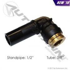 177.11596D PLC Standpipe Elbow 3/8in x 1/2in