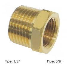 177.9110DC BUSHING FOR BRASS PIPE 1/2 X 3/8 PACK OF 5