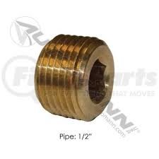 177.9118D CAUNTERSUNK HEX HEAD PLUG 1/2NPT PACK OF 5