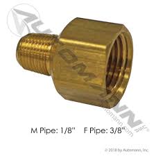 177.9120CB ADAPTER 1/4x MALE x 3/8NPT FEMALE PACK OF 2