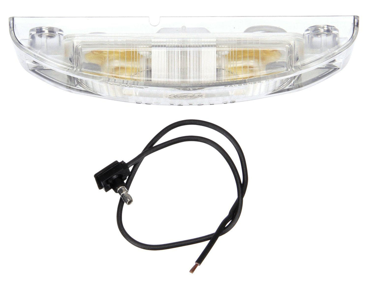 21004C U13 — Truck-Lite Clear License Plate / Tag Light
