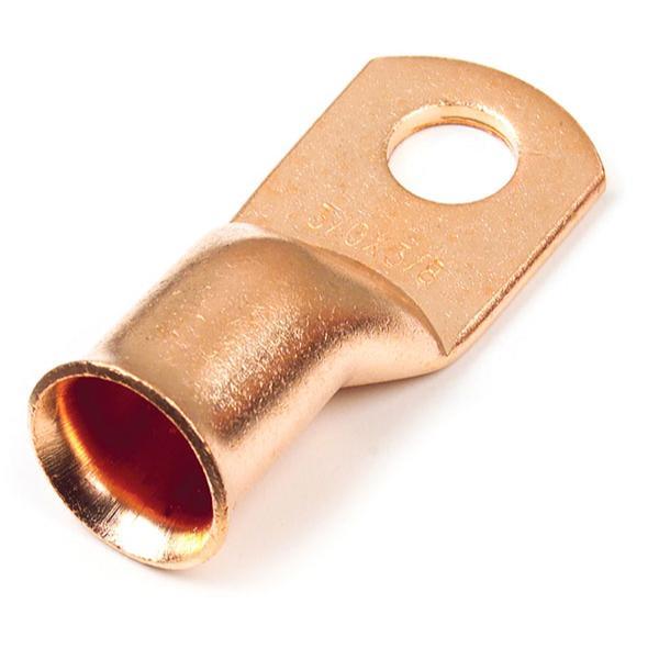 Automann 2 AWG Copper Battery Cable Lug – 5/16-Inch Stud