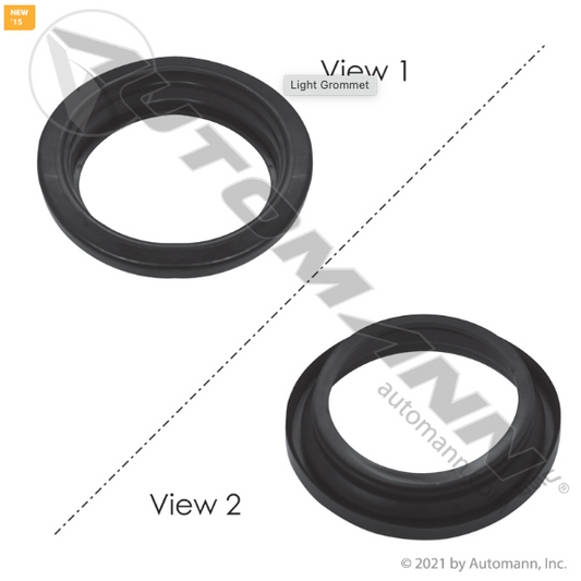 Automann 571.GR40 4-inch round light grommet