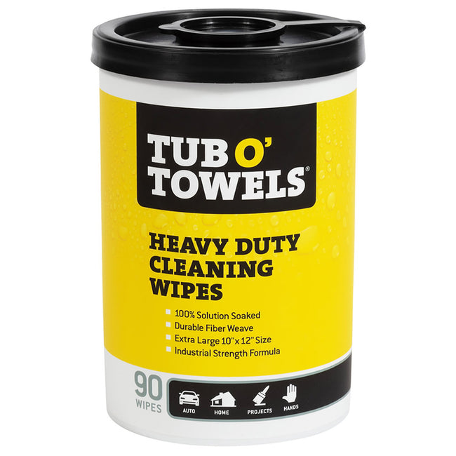 Tub O' Towels Heavy-Duty Multi-Surface Cleaning Wipes